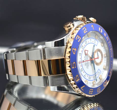 rolex yachtmaster 2 two tone replica|Rolex yacht master 2 size.